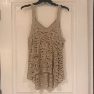 Crochet tank